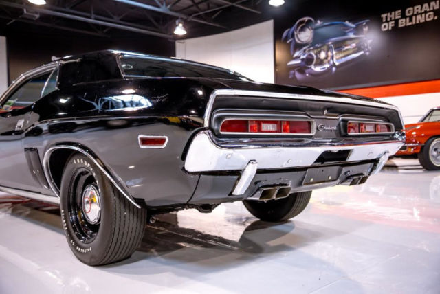 1971 Black Dodge Challenger Coupe