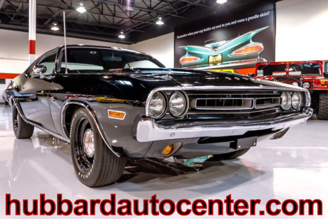 1971 Black Dodge Challenger Coupe