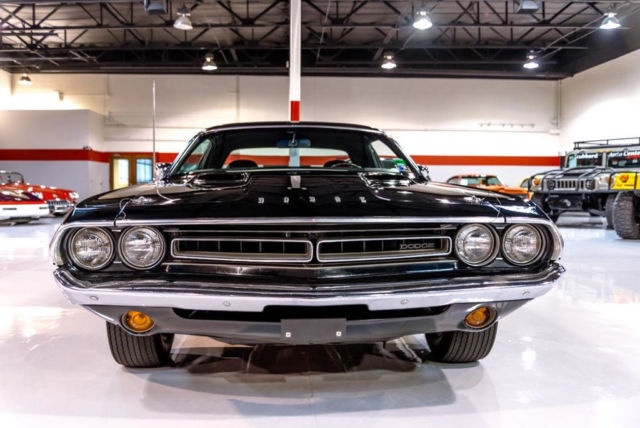 1971 Black Dodge Challenger Coupe