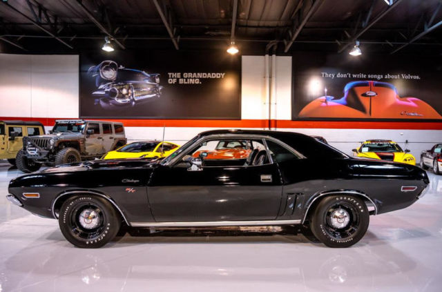 1971 Black Dodge Challenger Coupe