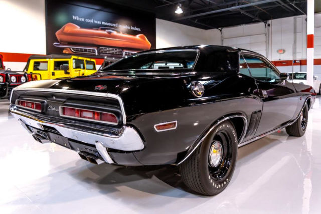 1971 Black Dodge Challenger Coupe