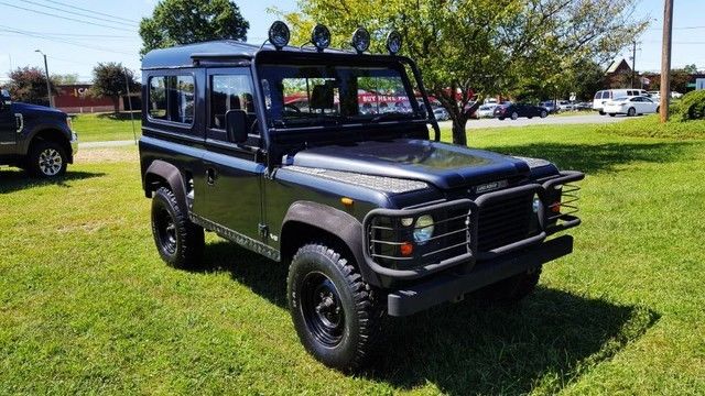 1971 Black Land Rover Defender SUV