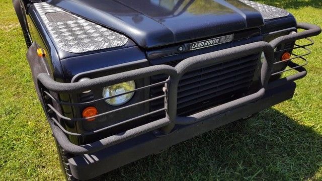 1971 Black Land Rover Defender SUV