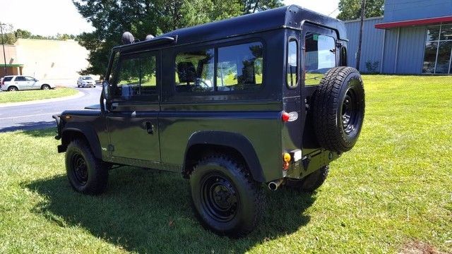 1971 Black Land Rover Defender SUV