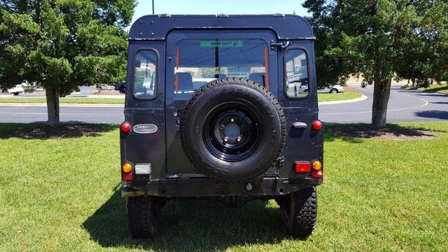 1971 Black Land Rover Defender SUV