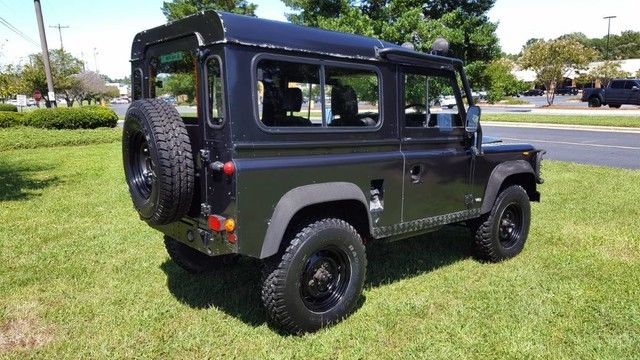 1971 Black Land Rover Defender SUV