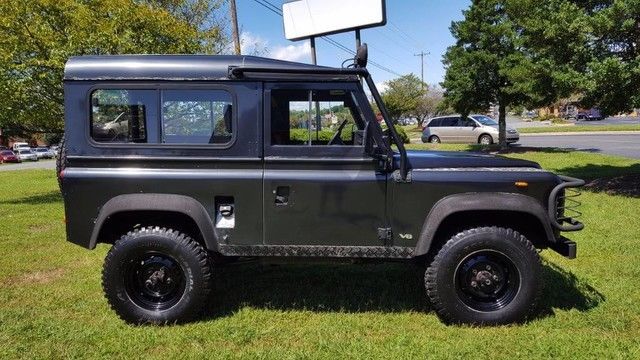 1971 Black Land Rover Defender SUV