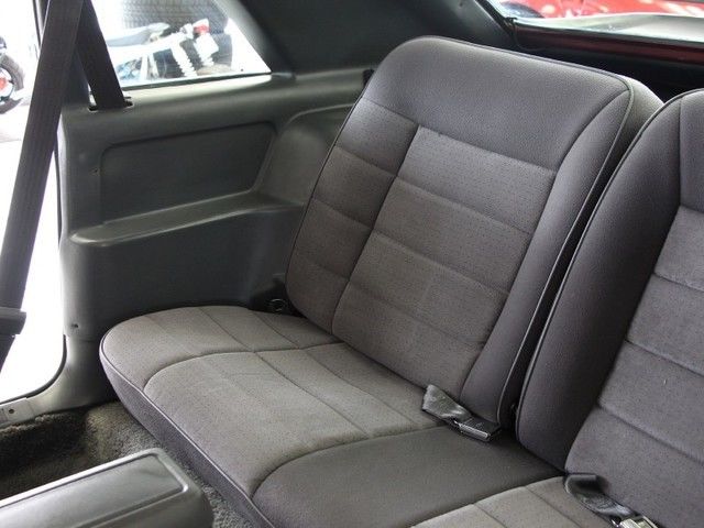 1984 Red Ford Mustang Hatchback