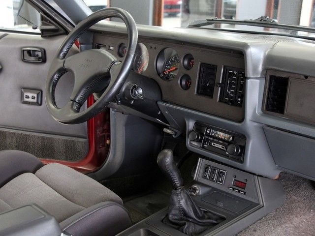 1984 Red Ford Mustang Hatchback
