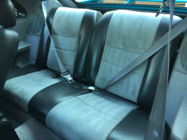 1993 Teal Ford Mustang Coupe