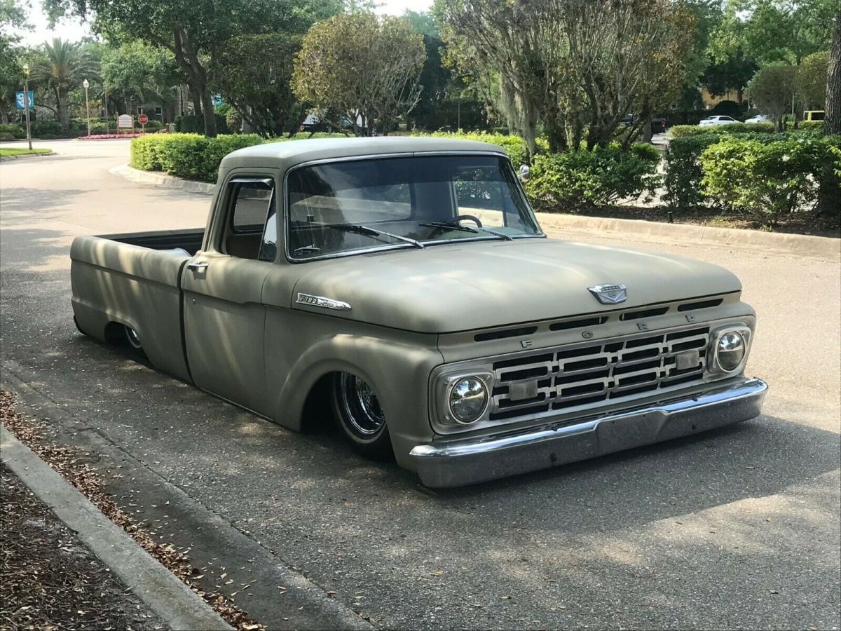 1962 Gold Ford F-100 single cab shortbed