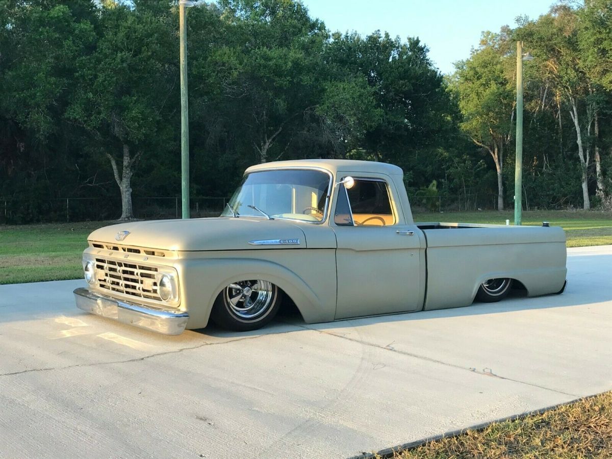 1962 Gold Ford F-100 single cab shortbed