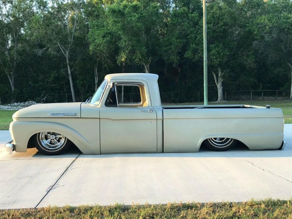 1962 Gold Ford F-100 single cab shortbed