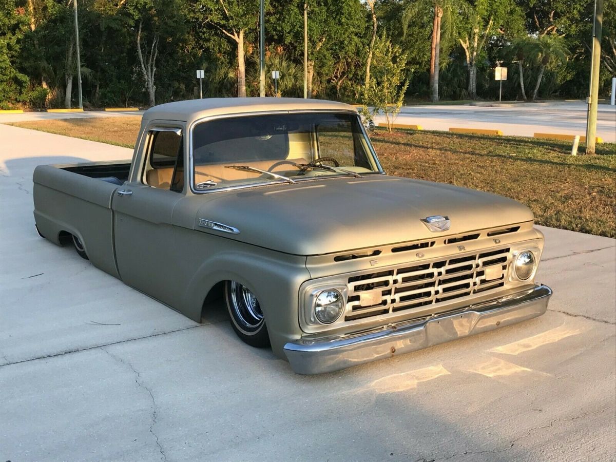 1962 Gold Ford F-100 single cab shortbed