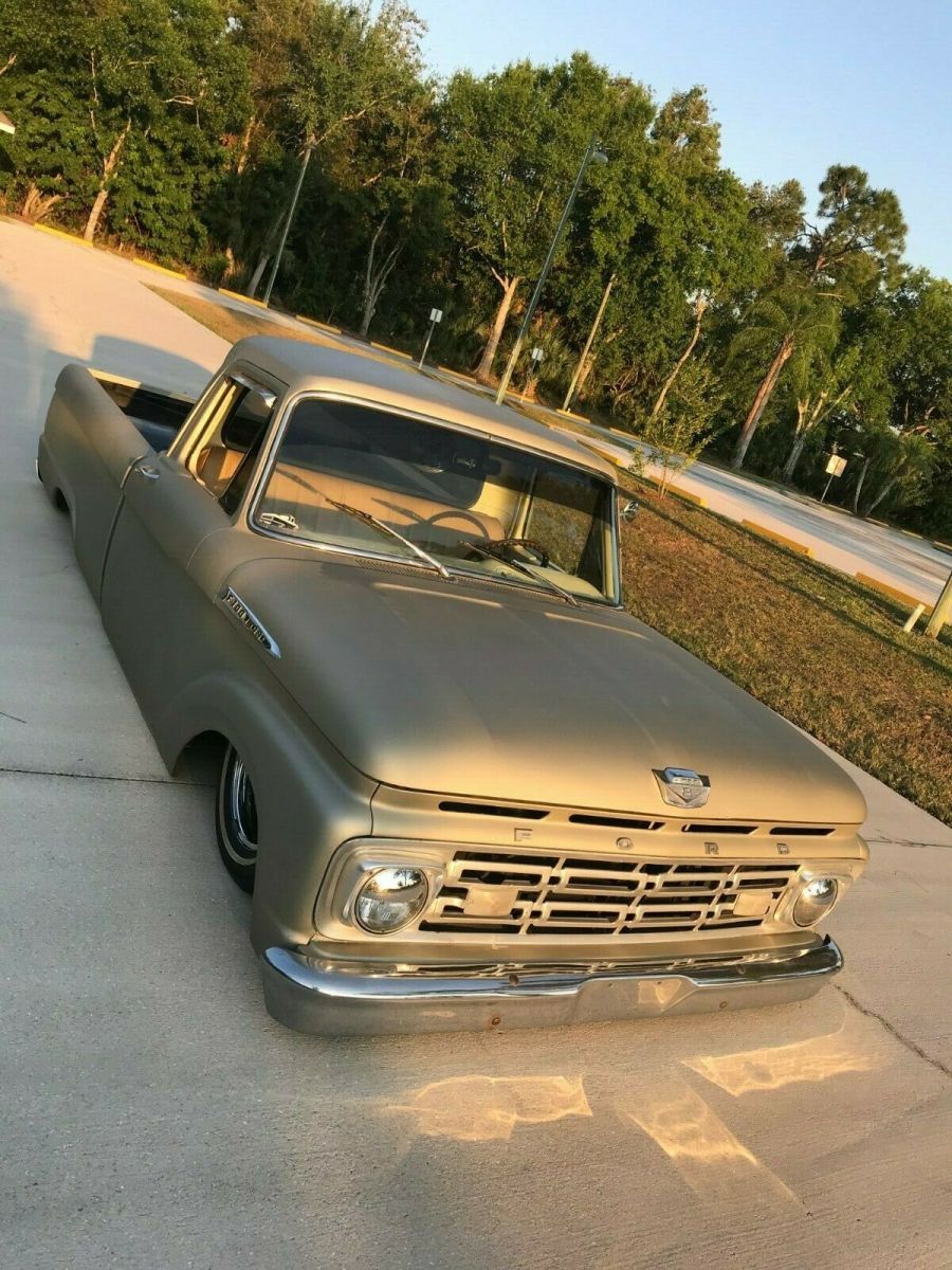 1962 Gold Ford F-100 single cab shortbed