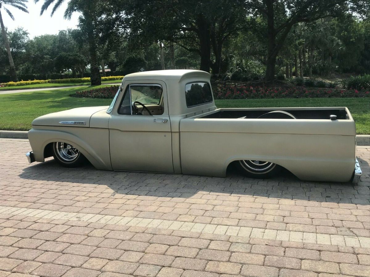 1962 Gold Ford F-100 single cab shortbed