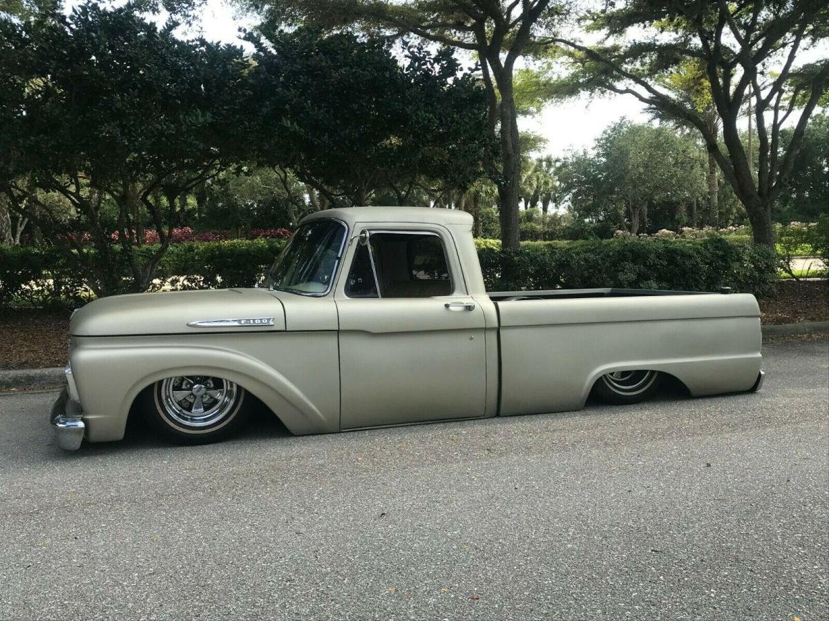 1962 Gold Ford F-100 single cab shortbed