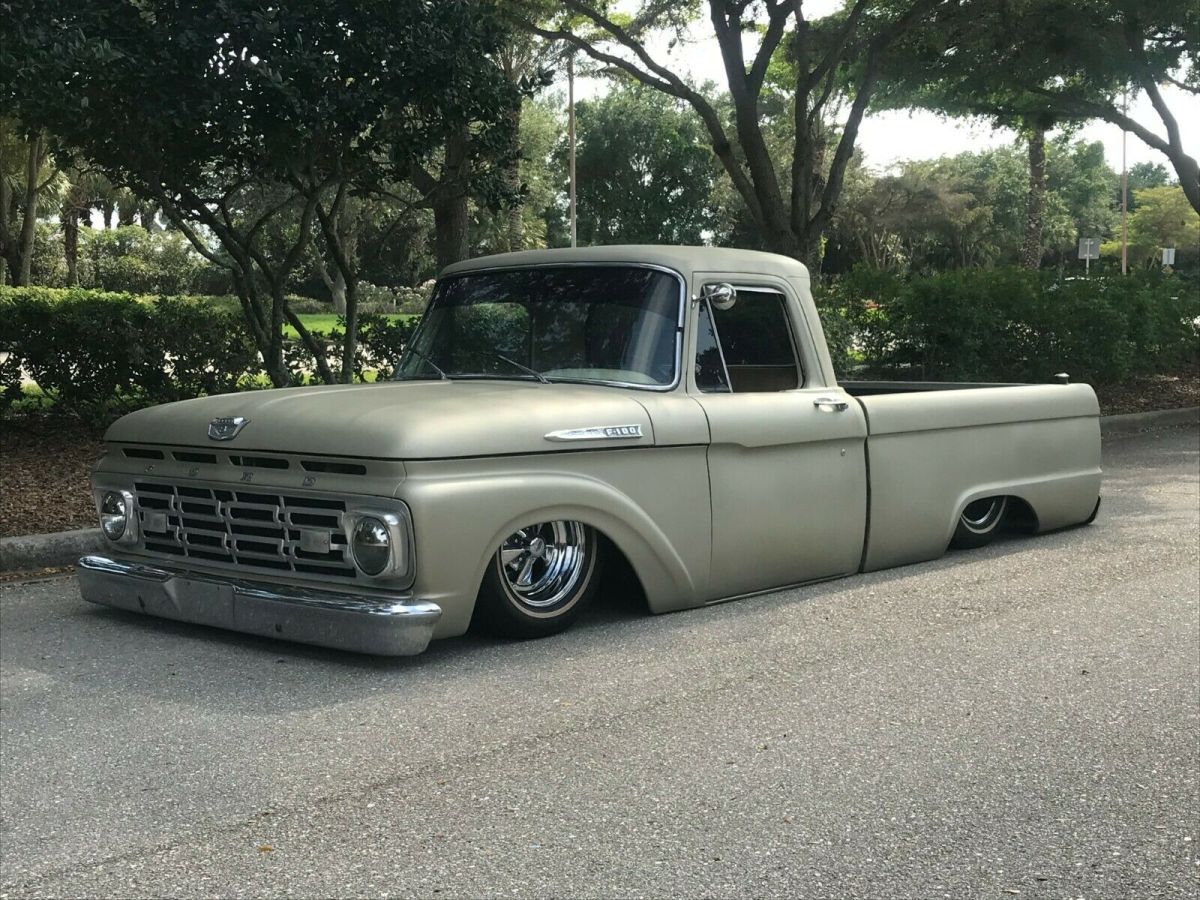 1962 Gold Ford F-100 single cab shortbed