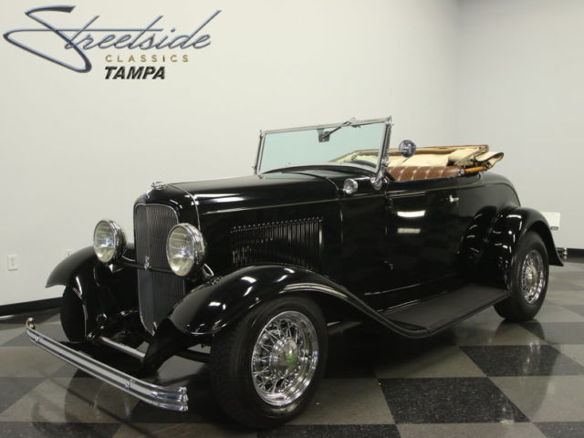 1932 Black Ford Cabriolet Convertible