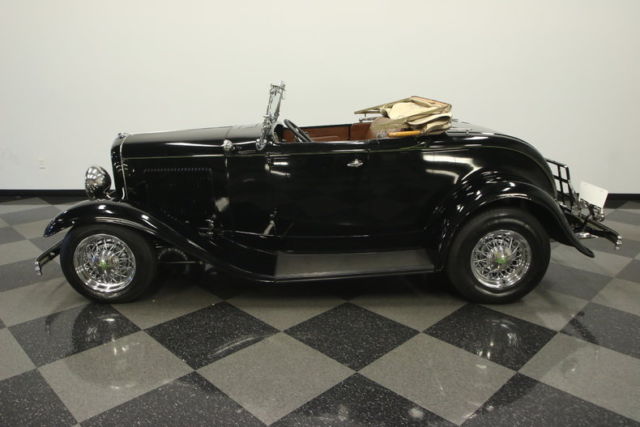 1932 Black Ford Cabriolet Convertible