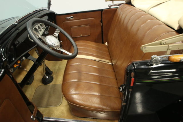 1932 Black Ford Cabriolet Convertible