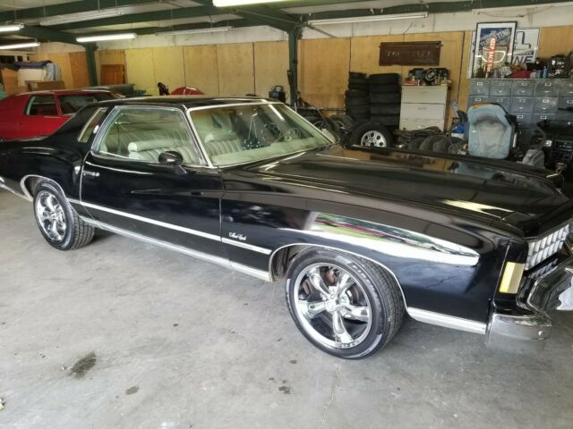 1974 Black Chevrolet Monte Carlo 2 door