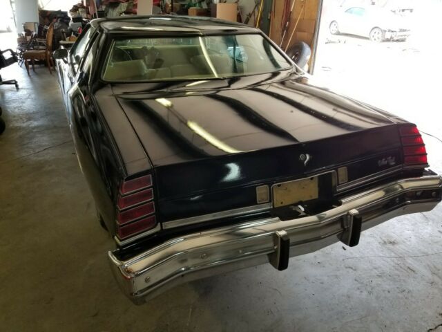 1974 Black Chevrolet Monte Carlo 2 door