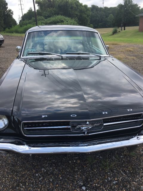1964 Black Ford Mustang Coupe