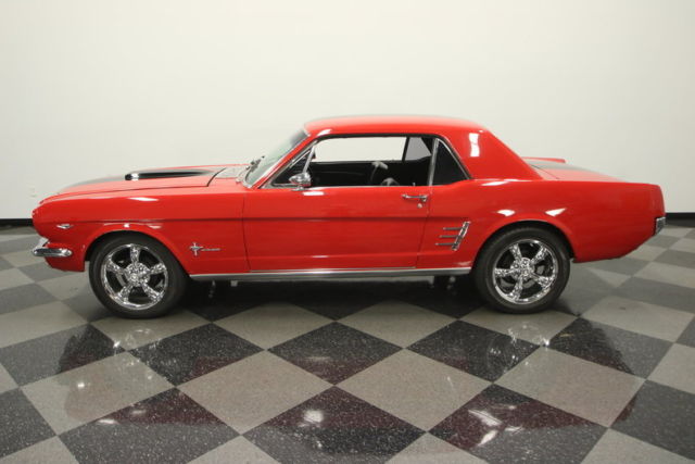 1966 Red Ford Mustang Coupe