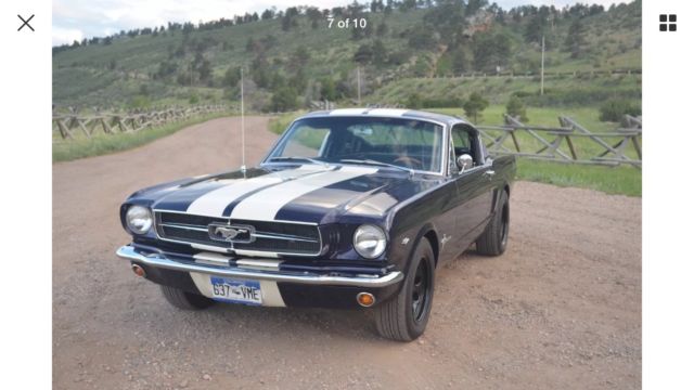 1965 Amethyst Pearl Ford Mustang Fastback