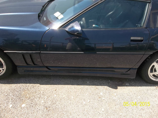 1989 Blue Chevrolet Corvette Coupe