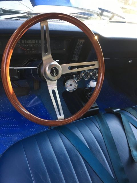 1970 Blue Chevrolet Nova Coupe