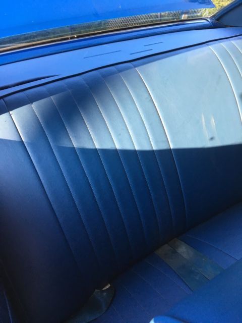 1970 Blue Chevrolet Nova Coupe
