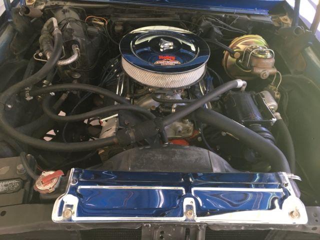 1970 Blue Chevrolet Nova Coupe