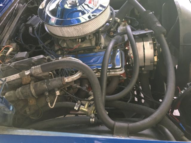 1970 Blue Chevrolet Nova Coupe