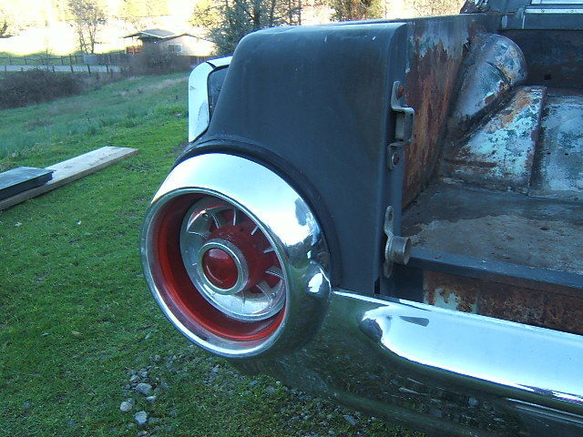 1961 Black Ford Thunderbird Coupe Pickup