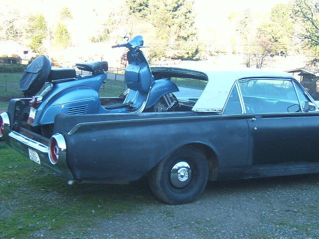1961 Black Ford Thunderbird Coupe Pickup
