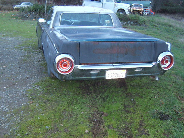 1961 Black Ford Thunderbird Coupe Pickup