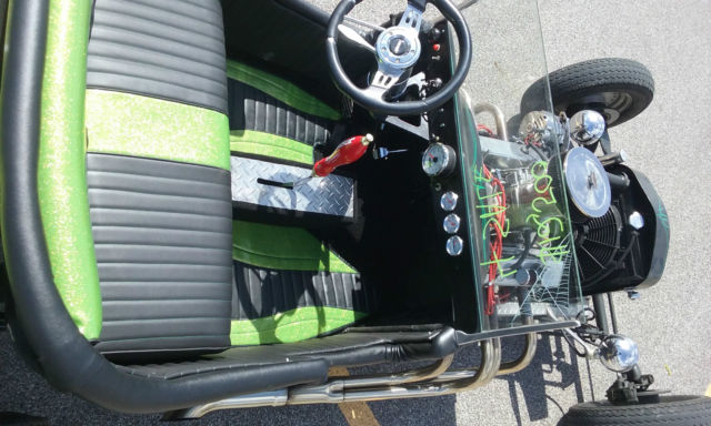 1930 Black Ford Model T Convertible