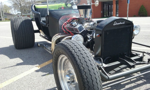 1930 Black Ford Model T Convertible
