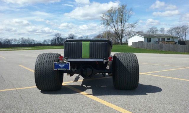 1930 Black Ford Model T Convertible
