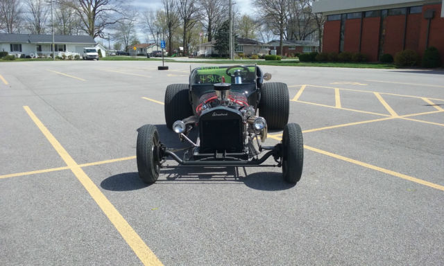 1930 Black Ford Model T Convertible