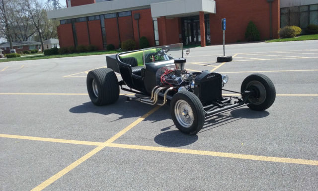 1930 Black Ford Model T Convertible