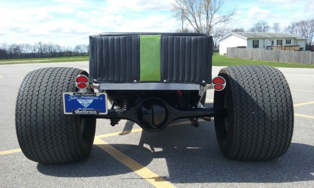 1930 Black Ford Model T Convertible