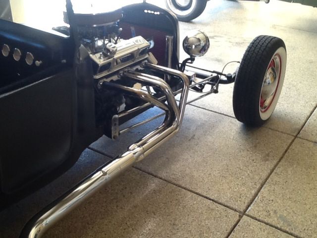 1922 Matte Black Ford Model T Convertible