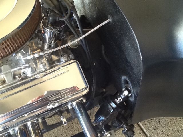 1922 Matte Black Ford Model T Convertible