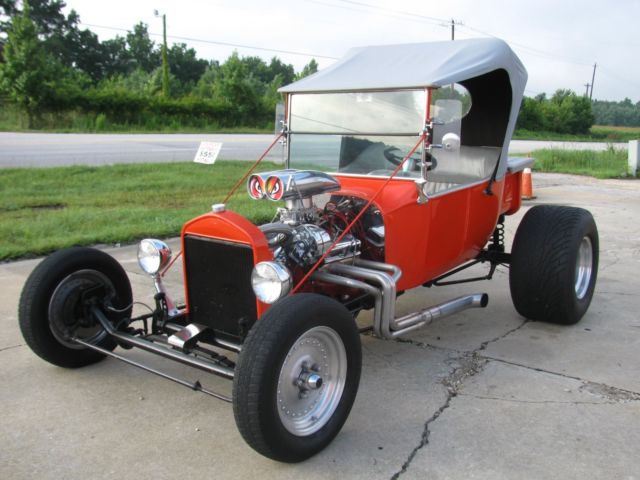 1923 Orange Ford Model T