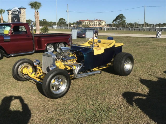 1923 Blue Ford Model T Convertible
