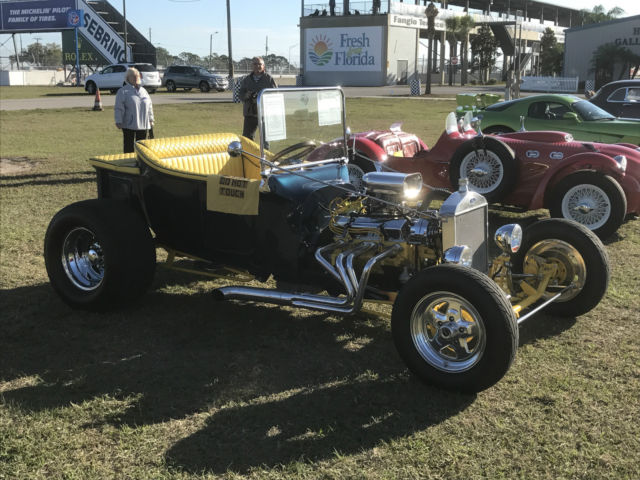 1923 Blue Ford Model T Convertible