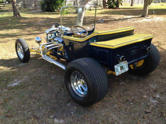 1923 Blue Ford Model T Convertible